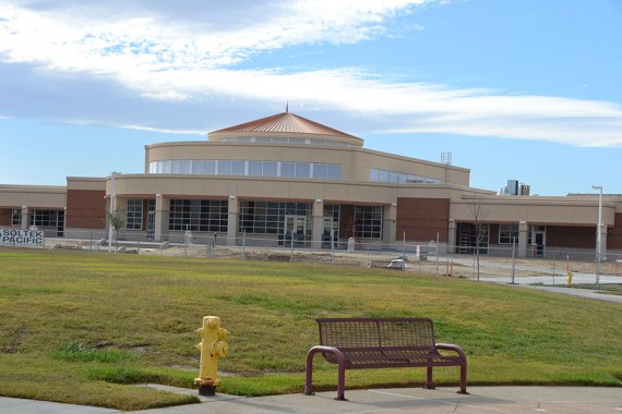 The new West Hills Lemoore Student Union in November, nearing completion. A dedication for the new center will be held Jan. 17.